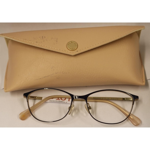 64 - PAIR OF LADIES RADLEY RDO-CAMYLE SPECTACLE FRAMES WITH CASE/PAPERS/CLEANING CLOTH