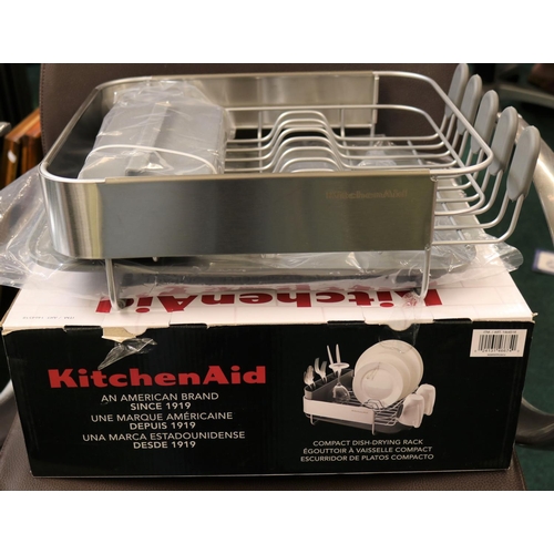 89 - BOXED KITCHEN AID COMPACT DISH DRYING RACK