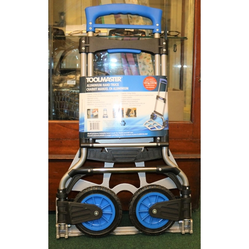 75 - TOOLMASTER ALUMINIUM FOLDING HAND TRUCK