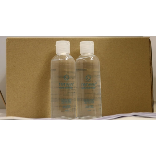 20 - 48 BOTTLES OF RENEW HAND SANITISER