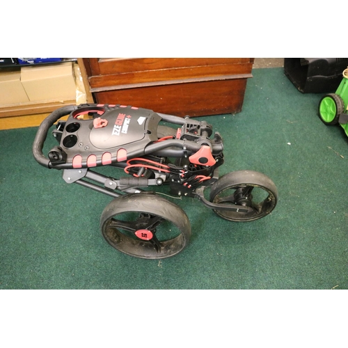 43 - EZE GLIDE COMPACT PLUS GOLF TROLLEY