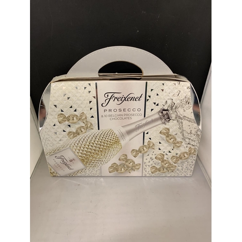 32 - FREIXENET PROSECCO GIFT BOX WITH 10 BELGIAN PROSECCO CHOCOLATES