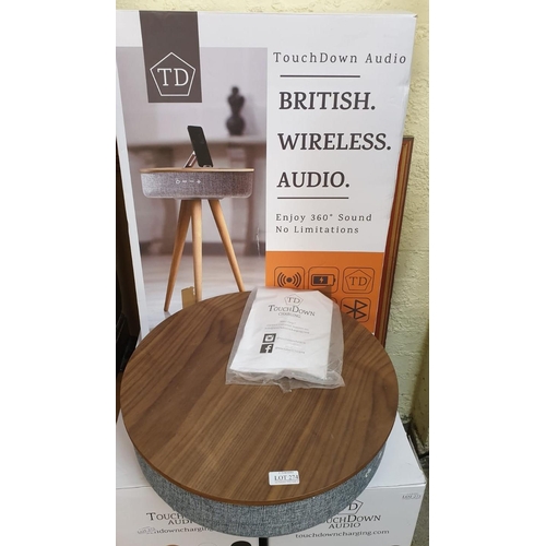 274 - TOUCHDOWN AUDIO MULTI MEDIA TABLE WITH BLUETOOTH IN ASH BOXED (DGD LEG)