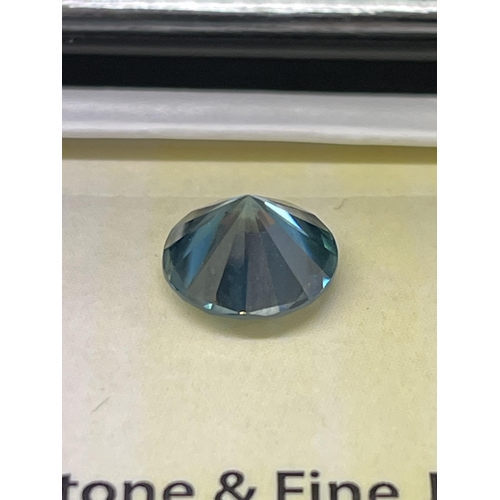 463 - 5.36CT MOISSANITE STONE WITH 1DT GEM TESTING REPORT