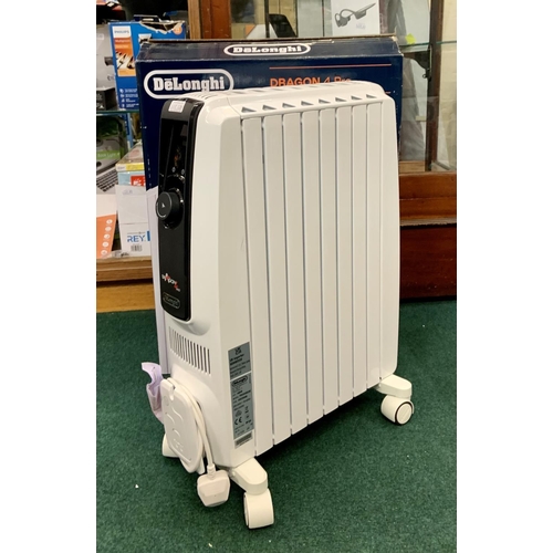 BOXED DELONGHI DRAGON 4 PRO OIL FILLED RADIATOR