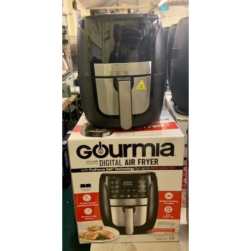 56 - BOXED GOURMIA 5L AIR FRYER - VERY SLIGHT PREVIOUS USEAGE