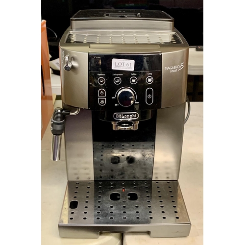 61 - DELONGHI MAGNIFICA S SMART BEAN TO CUP COFFEE MACHINE