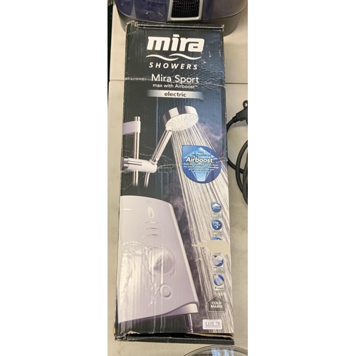 78 - BOXED MIRA SPORT ELECTRIC SHOWER - AS SEEN