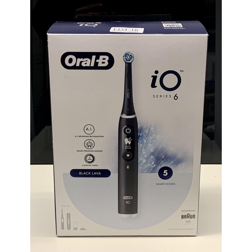 16 - BOXED ORAL B IO SERIES 6 SMART TOOTBRUSH