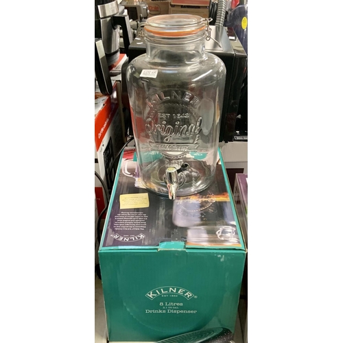 65 - BOXED KILNER 8L DRINKS DISPENSER