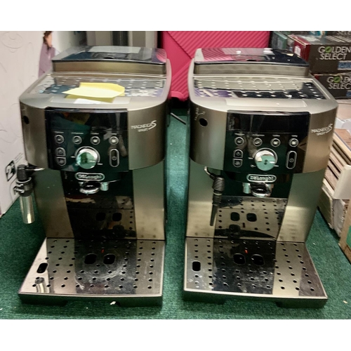 88 - 2 X DELONGHI MAGNIFICA S SMART BEAN TO CUP COFFEE MACHINES - SPARES/REPAIRS