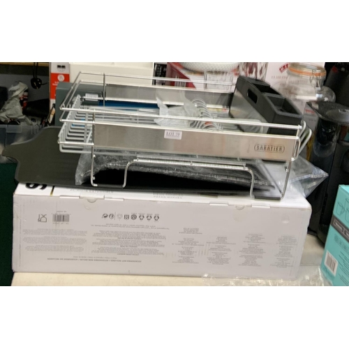 BOXED SABATIER EXPANDABLE DISH RACK