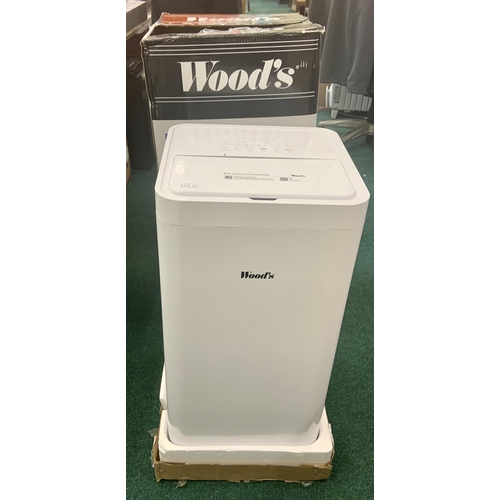 127 - BOXED WOODS PORTABLE AIR CONDITIONING UNIT WITH WIFI CONNECTABILITY WITH R/C - MILAN 9K