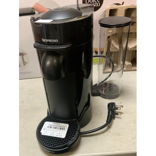 90 - NESPRESSO VIRTUO PLUS MAGIMIX COFFEE POD MACHINE (SLIGHT DGE TO DRIP TRAY)