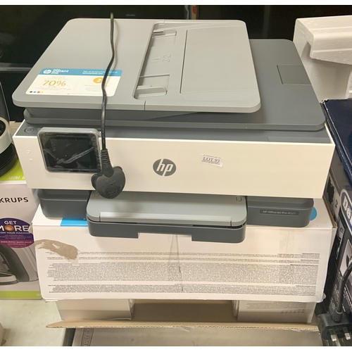 93 - BOXED HP OFFICE JET PRO 18022 PRINTER - NO INKS