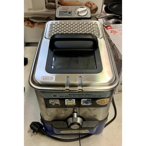 99 - TEFAL OLEO CLEAN DEEP FAT FRYER - SLIGHT PREVIOUS USEAGE