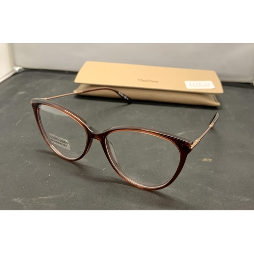 29 - PAIR OF LADIES MAXMARA SPECTACLE FRAMES IN ORIGINAL POSHETTE