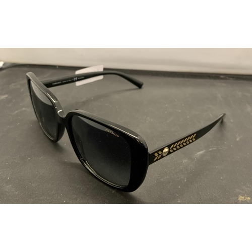 38 - PAIR OF VERSACE LADIES OVERSIZED SUNGLASSES - 4357