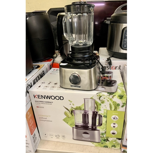 77 - BOXED KENWOOD MULTI PRO COMPACT FOOD PROCESSOR WITH PARTS