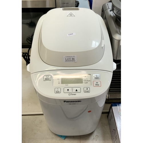 86 - PANASONIC BREADMAKER IN WHITE - SD-2501