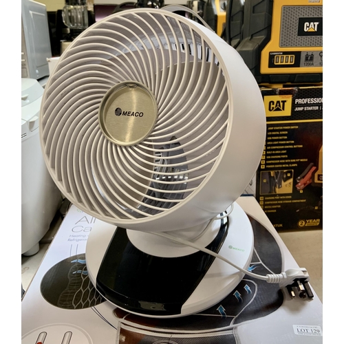 130 - MEACO AIR CIRCULATING OSCILATING FAN (NO R/C)