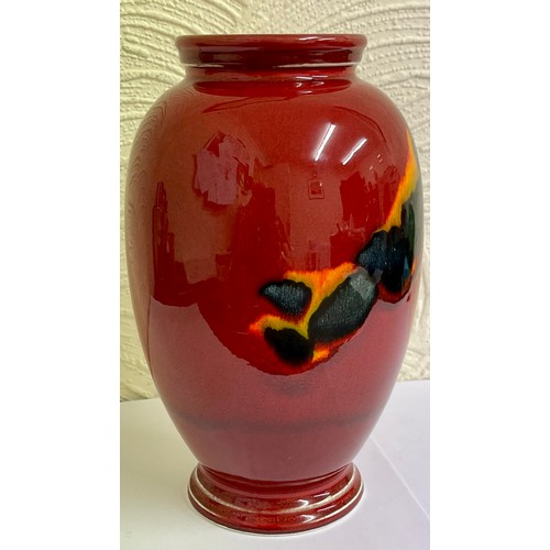 391 - Late 20th century Poole pottery vase in the 