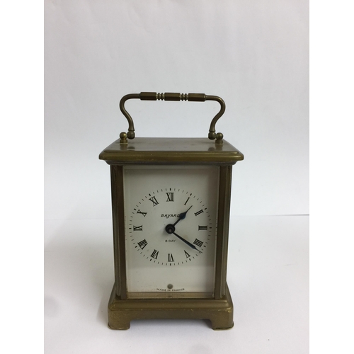 365 - ANTIQUE FRENCH CARRIAGE CLOCK BY DUVERDEY & BLOQUEL, G.WO.