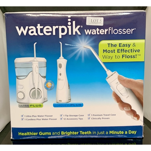 5 - BOXED WATERPIK WATER FLOSSER