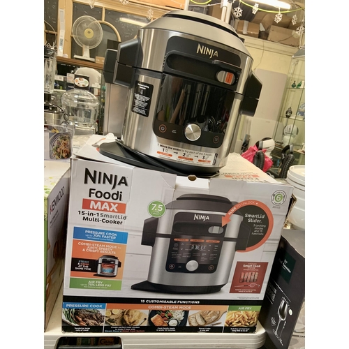 78 - BOXED NINJA FOODIE MAX 15 IN 1 SMART LID MULTI COOKER