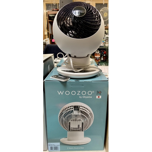 91 - BOXED WOOZOO OSCILLATING DESK FAN WITH R/C