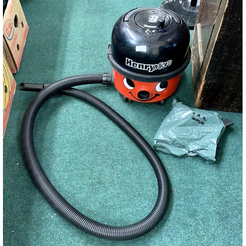 99 - HENRY MICRO VACUUM CLEANER WITH ALL MAIN PARTS - SLIGHT PREVIOUS USEAGE