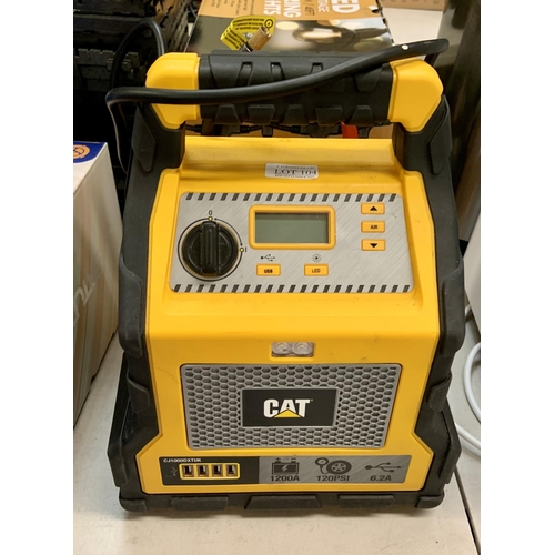 104 - CATERPILLAR AIR COMPRESSOR/JUMP STARTER - SPARE/REPAIR