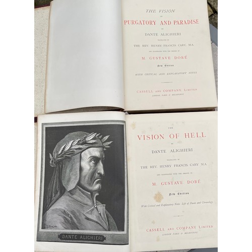 282 - The Vision of Hell together with The Vision of Purgatory and Paradise.(2 Volumes) With Critical and ... 