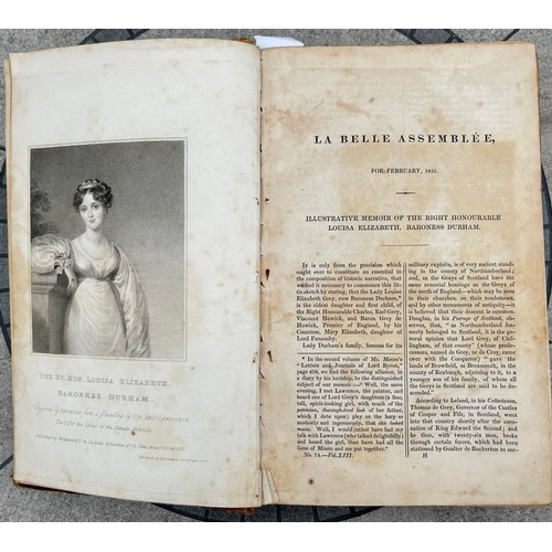 285 - LA BELLE ASSEMBLEE, Or Court and Fashionable Magazine; Containing Interesting And Original Literatur... 