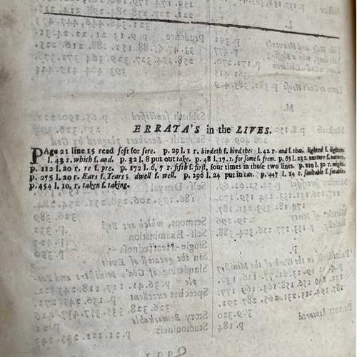 302 - SAMUEL CLARK'S 1677 GENERAL MARTYROLOGIE CONTAINING A COLLECTION OF ALL THE GREATEST PERSECUTIONS, P... 