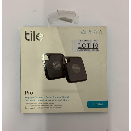 10 - SET OF 2 TILE TILE PRO HIGH PERFORMANCE TRACKERS