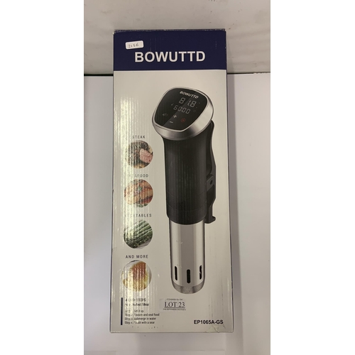 23 - BOXED BOWUTTD MEAT THERMOMETER WITH LED DISPLAY