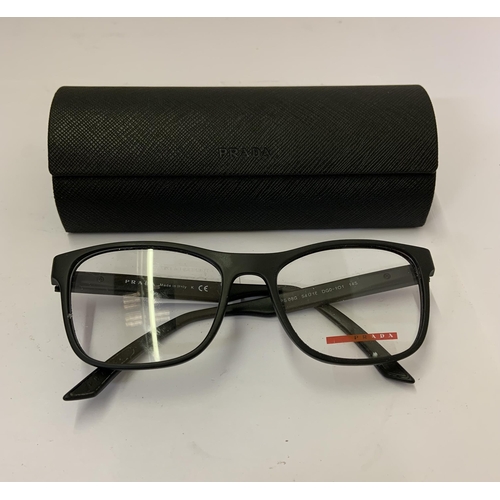 39 - PAIR OF PRADA SPECTACLE FRAMES - PS 08GV WITH CASE