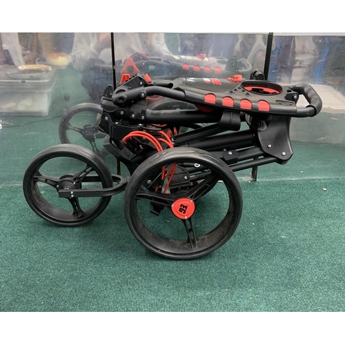 48 - EZE GLIDE COMPACT PLUS GOLF TROLLEY - BRAKE FAULT