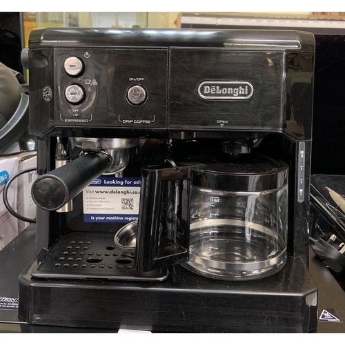 127 - DELONGHI COMBI FILTER COFFEE MACHINE