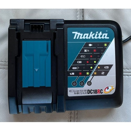 263 - MAKITA DC18RC 7.2v-18v Compact Battery Charger