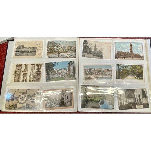 359 - A LARGE ALBUM OF VINTAGE POSTCARDS - VARIOUS SUBJECTS -APPROX 300 CARDS
POSTCARDS - LOOSE - MOST EAR... 