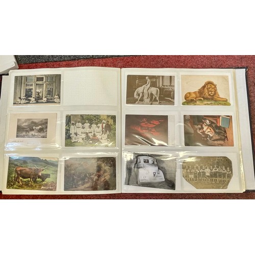 359 - A LARGE ALBUM OF VINTAGE POSTCARDS - VARIOUS SUBJECTS -APPROX 300 CARDS
POSTCARDS - LOOSE - MOST EAR... 