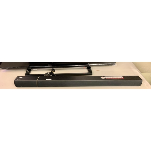 126 - LG SOUNDBAR LAS355B WITH R/C 2.1CH