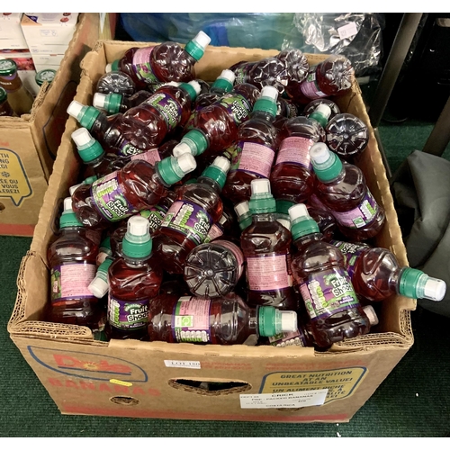 180 - LARGE BOX OF FRUIT SHOOTS APPLE AND BLACKCURRANT