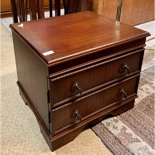 270 - SMALL ROSEWOOD STORAGE CABINET BY CONWAY CABINET CO. LTD.