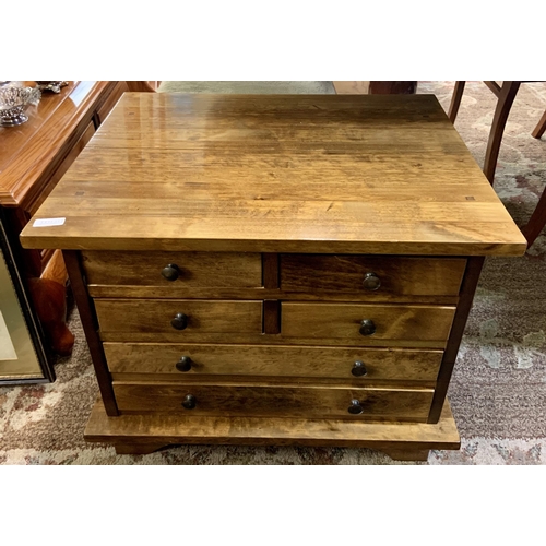 311 - LAURA ASHLEY GARRET CHEST OF 6 DRAWERS - 60CM WIDE X 50 CM HIGH