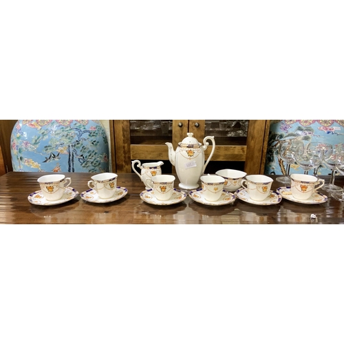 314 - TUDOR STYLE COFFEE SET