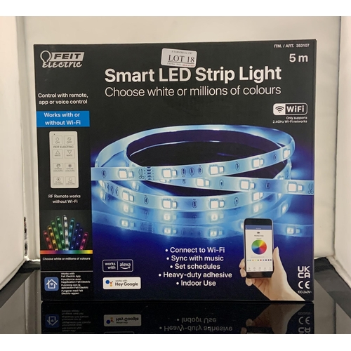 Feit electric smart led strip deals light