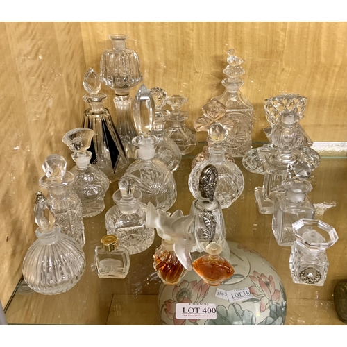 400 - 20 X VARIOUS MODERN SCENT BOTTLES ETC